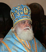 Святейший Патриарх Алексий поздравил митрополита Вятского Хрисанфа с 40-летием служения в священном сане